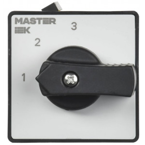 Переключатель кулачковый 10А (сх. 82) стандартная рукоятка IEK MI-CS10-010-082