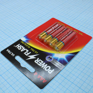 LR03 ULTRA B4, Элемент питания алкалиновый AAA 1.5v BL4