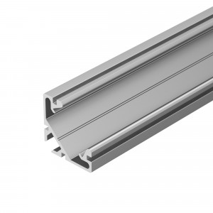 Профиль PDS45-LITE-2000 ANOD 023862, Алюминиевый анодированный угловой профиль для светодиодных лент и линеек. Габаритные размеры (LхWхH): 2000x16x16 мм. Ширина площадки для ленты 11,2 мм. Экраны, заглушки и другие аксессуары приобретаются отдельно. Цена за 1 метр.