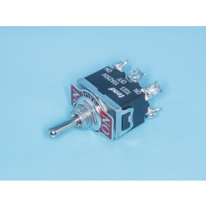 T023B, Тумблер 6 контактов, DPDP, вкл-выкл-вкл