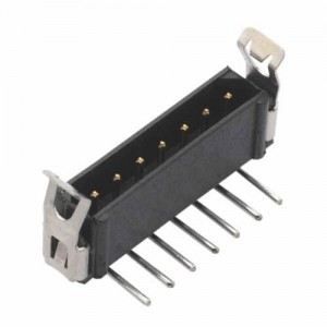 M80-8420542, Проводные клеммы и зажимы 5 POS SIL MALE R/A LATCHED TIN