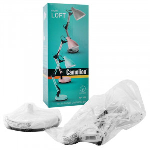 Светильник KD-331 C01 настол. 230В 40Вт E27 бел. 12790