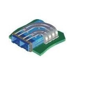 74727-0002, Соединители для ввода/вывода 1x2 SFP Lt Pipe Cvr pe Cvr Asy Side-Top