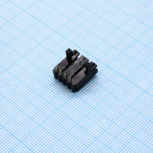 103672-3, Проводные клеммы и зажимы LATCHING HDR SHRD 4P with hold down