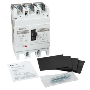 Выключатель автоматический 3п 250/125А 35кА ВА-99М PROxima mccb99-250-125m