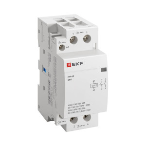 Контактор модульный КМ 63А 2NО (2 мод.) km-2-63-20