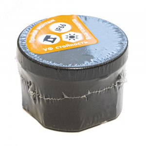 Коробка распределительная для прямого монтажа     двухкомпонентная безгалогенная (HF) черная70х50   (168шт/ кор) 60-0110-9005