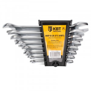 Набор гаечных рожковых ключей НКР-8 (8-27) 78365