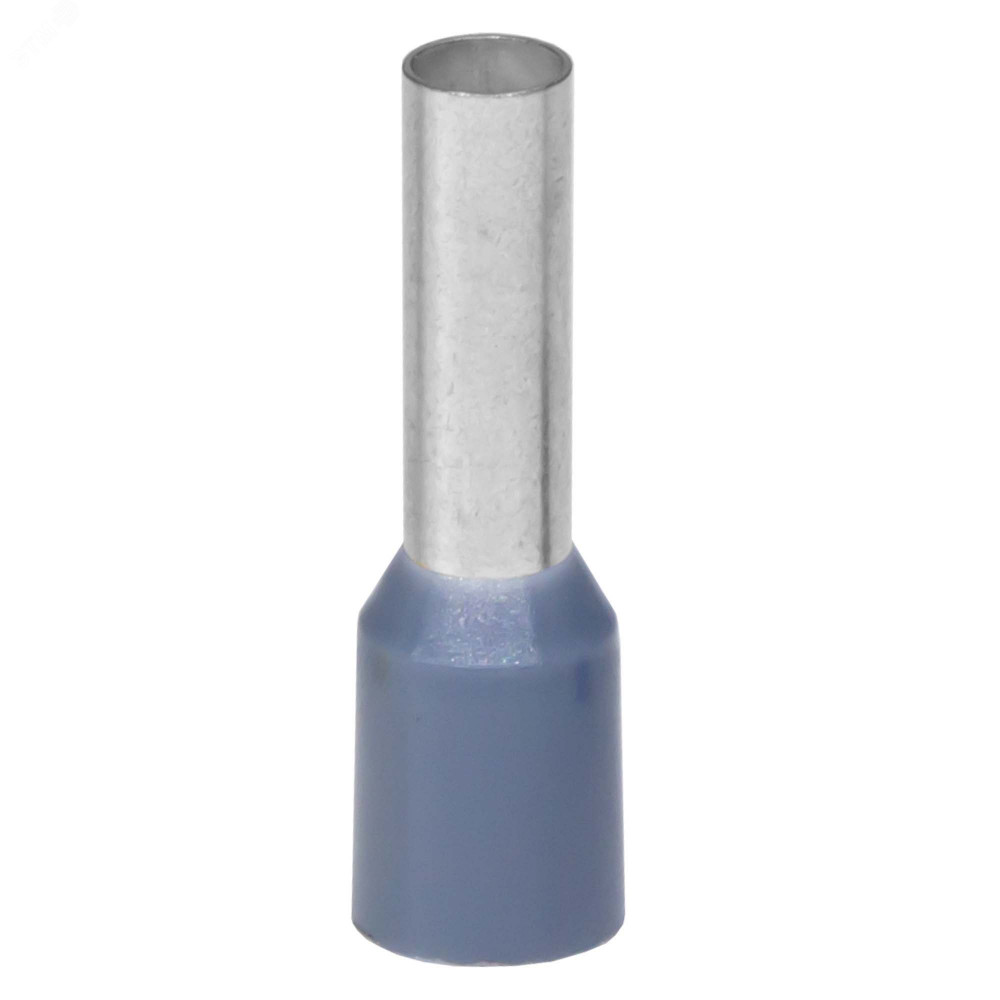 Изображение товара Наконечник-гильза 4-18мм с изолированным фланцем,  серый IF4-18GR