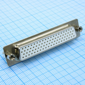 DS1077-78FW8N44, Розетка на плату 78 контактов 4 ряда