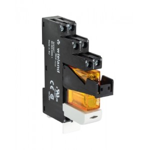 Реле FLARE MOVE 24AC1W16A, Интерфейсный релейный модуль, 1 переключающий контакт, рабочее напряжение: 24 V AC, номинальное напряжение переключения: 250 V AC, коммутируемый ток: 16 A, с винтовой фиксацией провода, серия flare MOVE