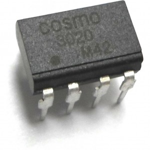 KP3020SB, Оптопара транзисторная двухканальная 5.0кВ /60В 0.05A Кус=60-600% 0.2Вт -30...+100°C NBC вход по переменному току