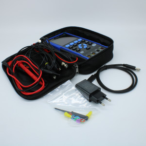 HDS242S, Портативный 2-х канальный осциллограф 40 МГц с генератором и русским интерфейсом