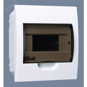 Корпус пластиковый встраиваемый на 8 модулей IP41 ЩРВ-П-8 31003DEK