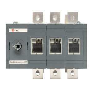 Рубильник 3п 800А реверсивный без рукоятки управления TwinBlock tb-s-800-3p-rev