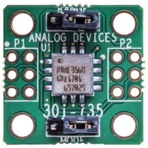 EVAL-ADXL356CZ, Инструменты разработки датчика ускорения EB: Eval Board for ADXL356 +/-10g/+/-40g Acc
