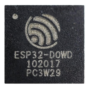 ESP32-D0WD, РЧ-система на кристалле (SoC) SMD IC ESP32-D0WD, Dual Core MCU, WiFi & Bluetooth Combo, QFN48-pin, 5*5мм