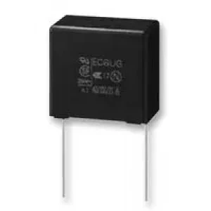 ECQUAAF474TA, Конденсатор помехоподавляющий Х2 полипропиленовый  0.47мкФ  275В радиальный