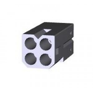 770843-1, Штыревые и гнездовые соединители RECPT 4P DETENT LOCK matrix