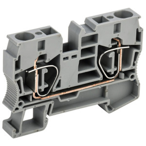 Клемма пружинная КПИ 2в-10 70А серый YZN11-010-K03