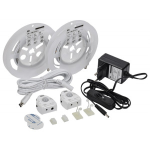 Комплект DIY (2835WW60-4,8-IP20-12В 2х1,2м + др + 2хДД) LSR1-1-060-20-1-2XD12-S3