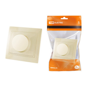 Светорегулятор поворотный RL 600 Вт сл. кость "Таймыр" SQ1814-0124