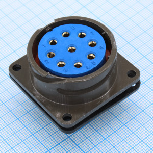 FQ30-9ZK, Блочная розетка, 9 контактов