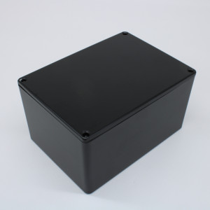 BS29BK, Герметичный алюминиевый корпус с прокладкой, IP66, черный