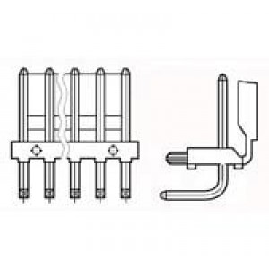 3-644613-4, Проводные клеммы и зажимы 04P MTA156 HDR RA PO WO PEG LF