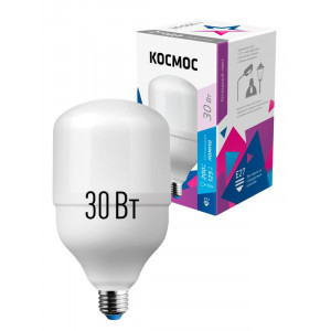 Лампа светодиодная высокомощная 30Вт 6500К E27 LksmHWLED30WE2765
