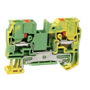 Заземляющая клемма UJ6-6JD, Заземляющая клемма, тип фиксации провода: Push-in, номинальное сечение: мм кв., ширина: 8,2 мм, цвет: желто-зеленый, тип монтажа: DIN35