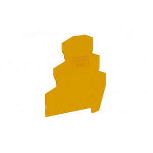 Торцевая крышка TPTS2.5-2-OG-EC, Торцевая крышка, для клемм TPTS2.5-2…, цвет: оранжевый