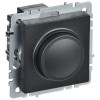 Светорегулятор СП BRITE пов-наж. 600Вт СС10-1-0-БрЧ черн. BR-D20-0600-K02