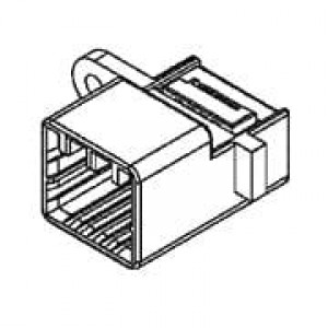 49102-1210, Проводные клеммы и зажимы 040 W/W -12P MIRROR CONN.