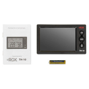 TH-10, Цифровой термогигрометр, диапазон измеряемых температур -10°С...+50°C, точность ±1%, влажность 20%...90% с точностью ±3%