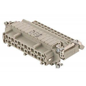 09330244735, Сверхмощные разъемы питания FEMALE INSERT 24 POLES+PE