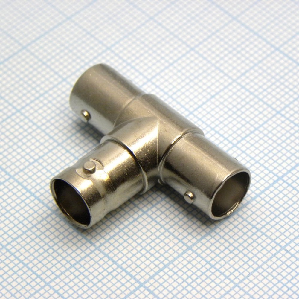 Изображение товара BNC гнездо - 2*BNC гнездо T-connector радиочастотный переходник 10 шт