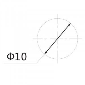 RWE-205-Y 220V, Лампа индикаторная 220В D10 желтая