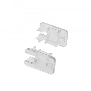 Заглушка под стекло SHELF9 clear 017335, Прозрачная пластиковая заглушка для профиля SHELF9 при его использовании со стеклом 9мм. В пакете 2шт, цена за 1шт.
