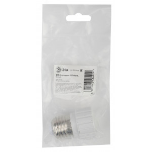 Переходник E27-GU10, белый (20/200/7200) Б0027980