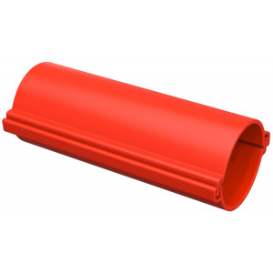 Труба гладкая разборная d=110мм красная CTR30-110-K04-003