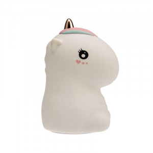 Силиконовый ночник Единорог USB с 3 режимами, RGB-свечение 503-003