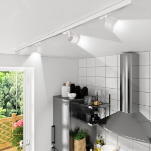 Светильник трековый PTR 31 под лампу GX53 WH 230В IP20 для диммир. ламп бел. Pro JazzWay 5052215