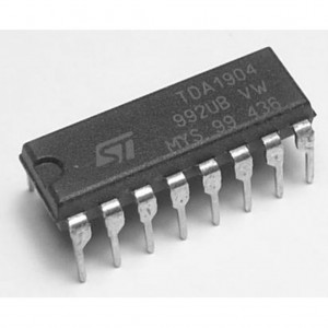 TDA1904, УHЧ 4.5Вт (14В/4 Ом)