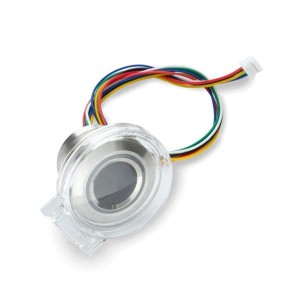 MIKROE-4347, Модули сканеров отпечатков пальцев Fingerprint Sensor with Two-Color LED Ring