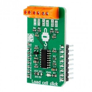 MIKROE-3168, Инструменты разработки многофункционального датчика Load Cell click