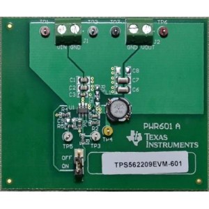 TPS562209EVM-601, Средства разработки интегральных схем (ИС) управления питанием TPS562209EVM-601