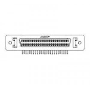 5787394-7, Соединители с высокой плотностью контактов D-Sub 050" 068R R/A PCB