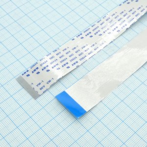 ШЛЕЙФ пл 40 конт /0.5mm/ 600mm, FFC шаг 0.5мм, 40 контактов, длина 600mm
