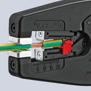 Автомат для снятия изоляции MultiStrip 10 KN-1242195, Инструмент для снятия изоляции, автоматический стриппер. Полностью автоматическая настройка на любые одно-, много- и тонкожильные провода со стандартной изоляцией в диапазоне от 0,03 до 10,0 мм2